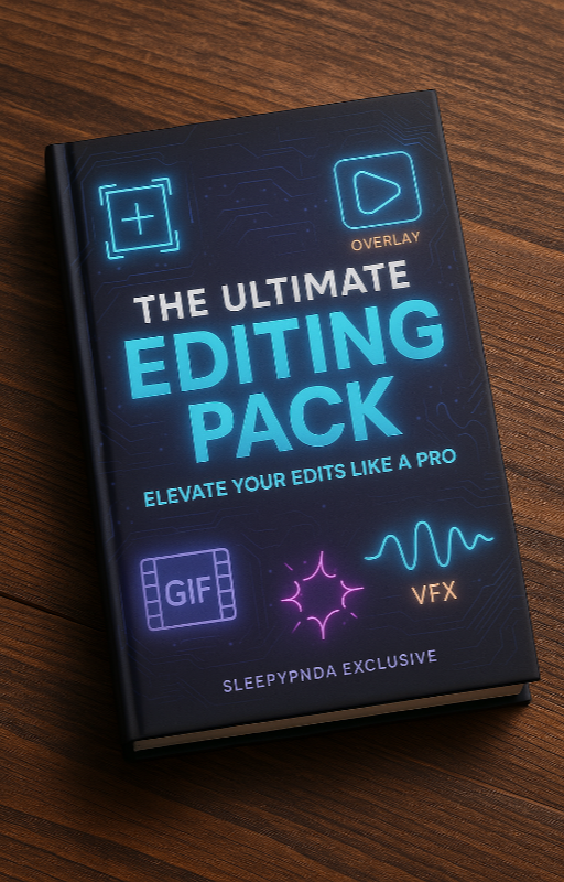 🔥 The Ultimate Editing Pack – Elevate Your Edits Like a Pro! 🎬✨