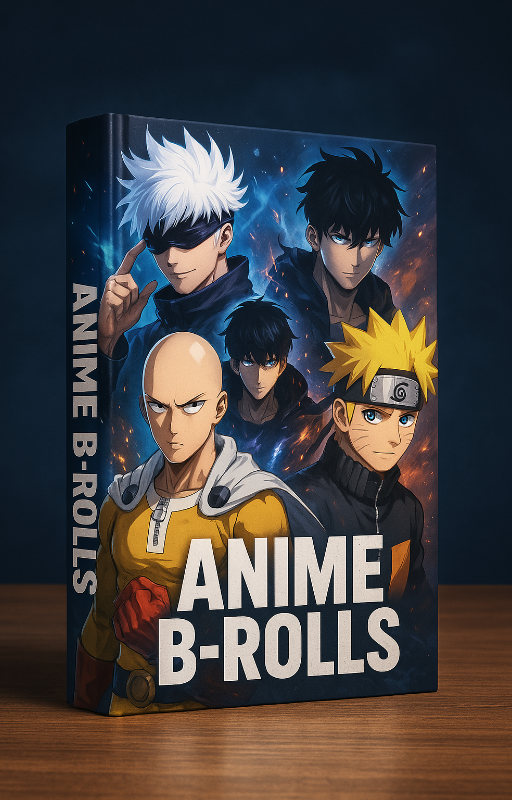 Anime B-Rolls🔥|Anime Clips💪|High quality🌟|By SleppyPnda