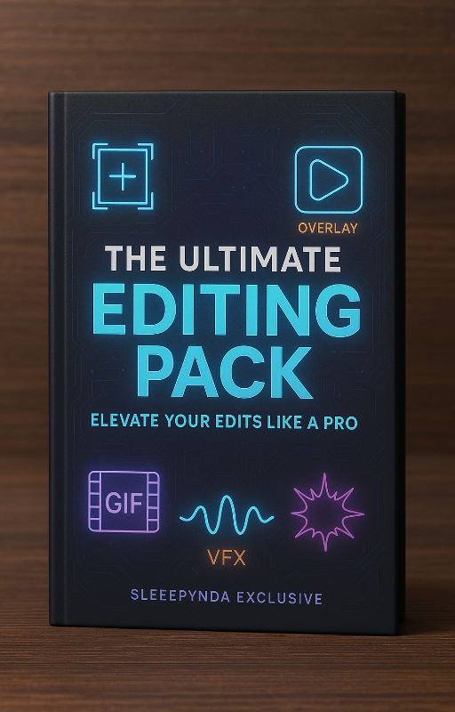🔥 The Ultimate Editing Pack – Elevate Your Edits Like a Pro! 🎬✨
